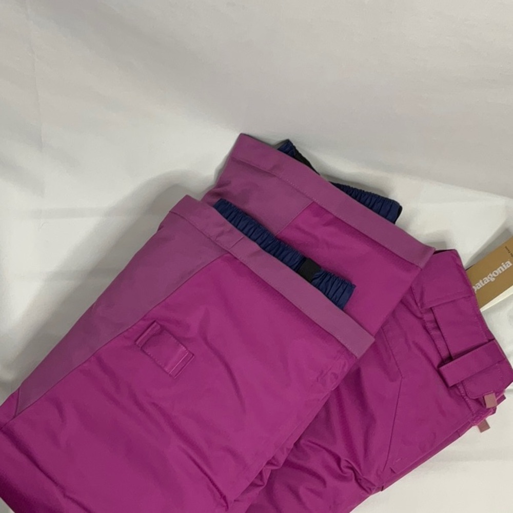 Patagonia Girls Snowbelle Pants Amaranth Pink NWT Size S (7-8) - Picture 10 of 14
